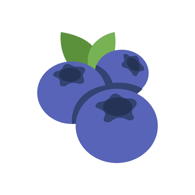 Yogurt with Blueberries